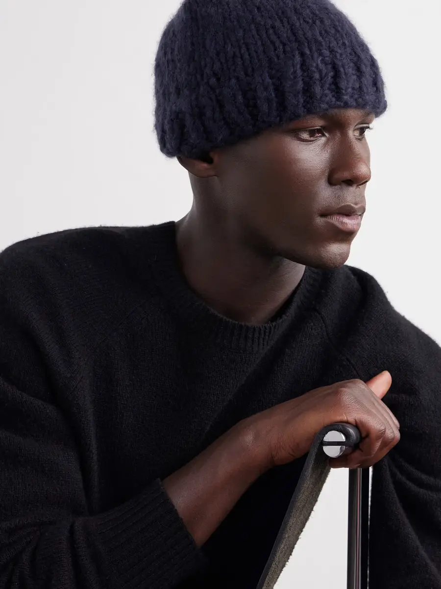 Gabriela Hearst Pacino Welfat Cashmere Beanie - Men | Thumbnail 2 Gabriela Hearst Pacino Welfat Cashmere Beanie - Men | Thumbnail 2