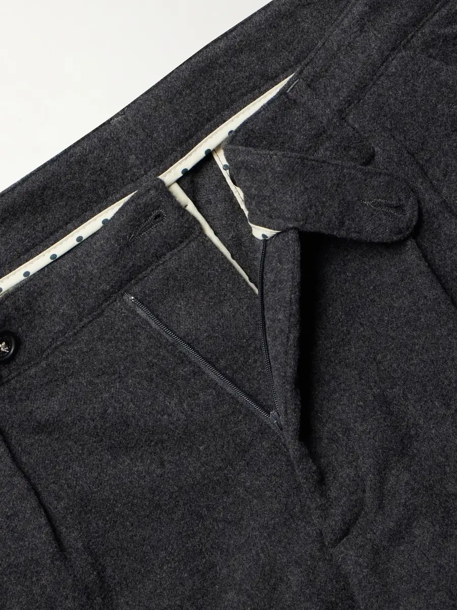 Massimo Alba Stan Straight-Leg Wool, Silk and Cashmere-Blend Suit Trousers - Men | Thumbnail 2 Massimo Alba Stan Straight-Leg Wool, Silk and Cashmere-Blend Suit Trousers - Men | Thumbnail 2