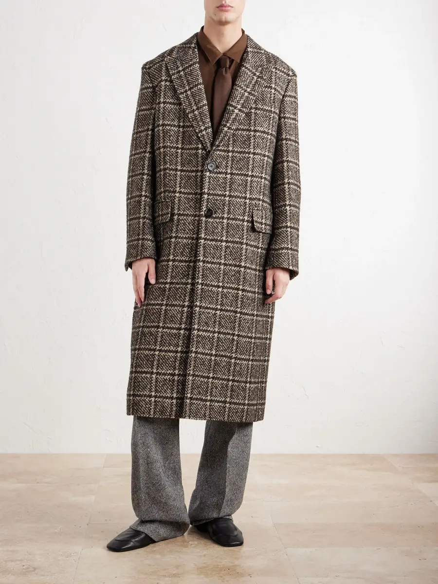 Dolce & Gabbana Checked Wool-Blend Tweed Coat - Men | Thumbnail 3 Dolce & Gabbana Checked Wool-Blend Tweed Coat - Men | Thumbnail 3