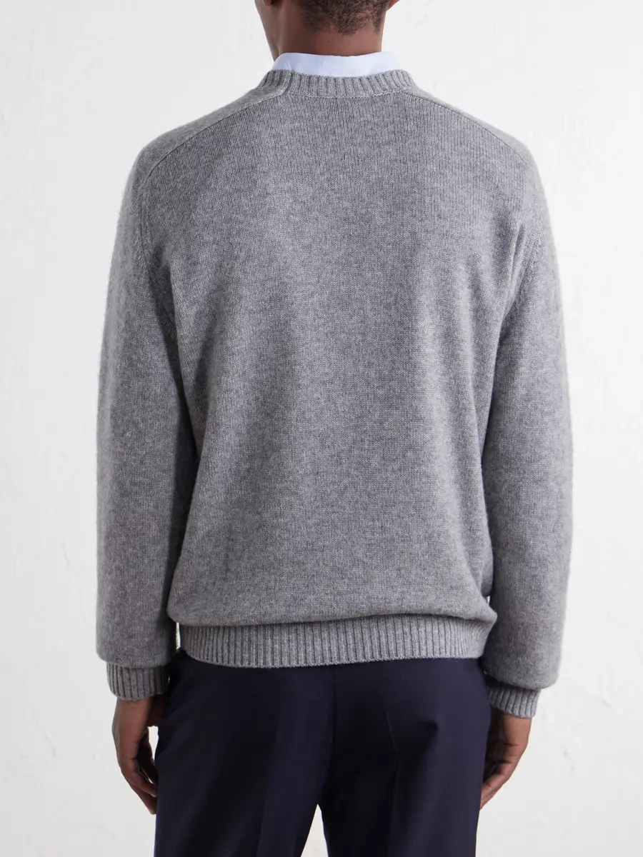 Boglioli Wool and Cashmere-Blend Sweater - Men | Thumbnail 4 Boglioli Wool and Cashmere-Blend Sweater - Men | Thumbnail 4