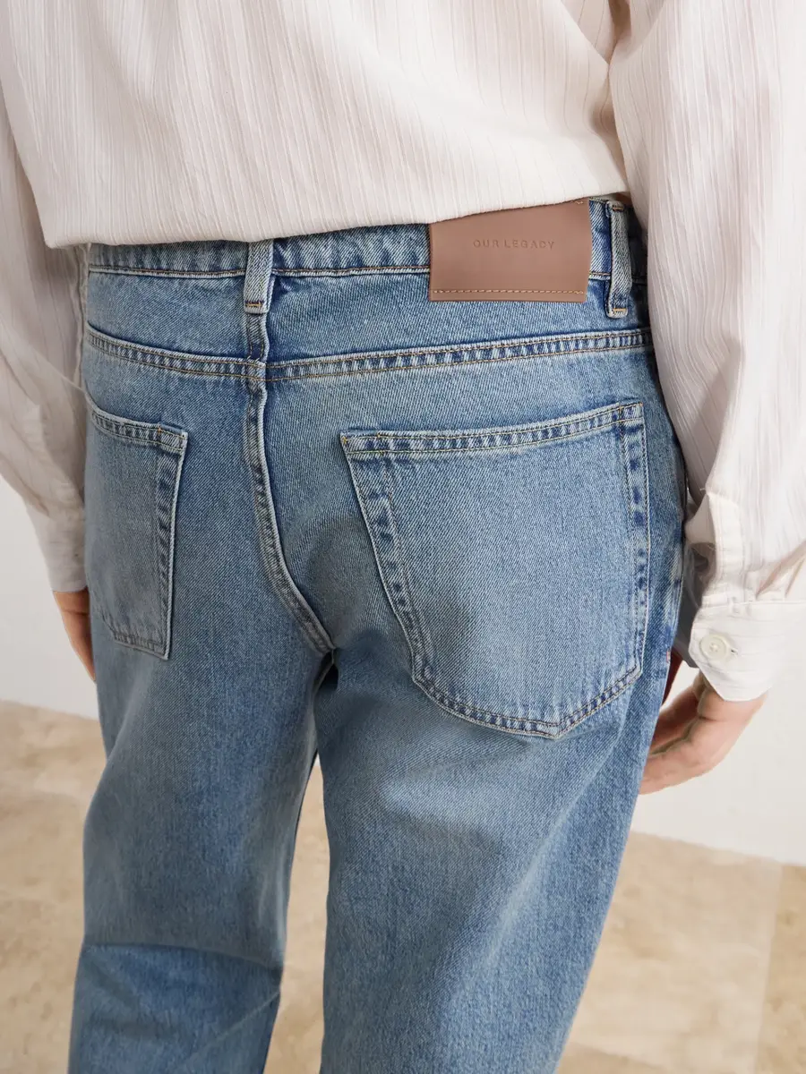Our Legacy Slate Cut Straight-Leg Organic-Cotton Jeans - Men | Thumbnail 5 Our Legacy Slate Cut Straight-Leg Organic-Cotton Jeans - Men | Thumbnail 5