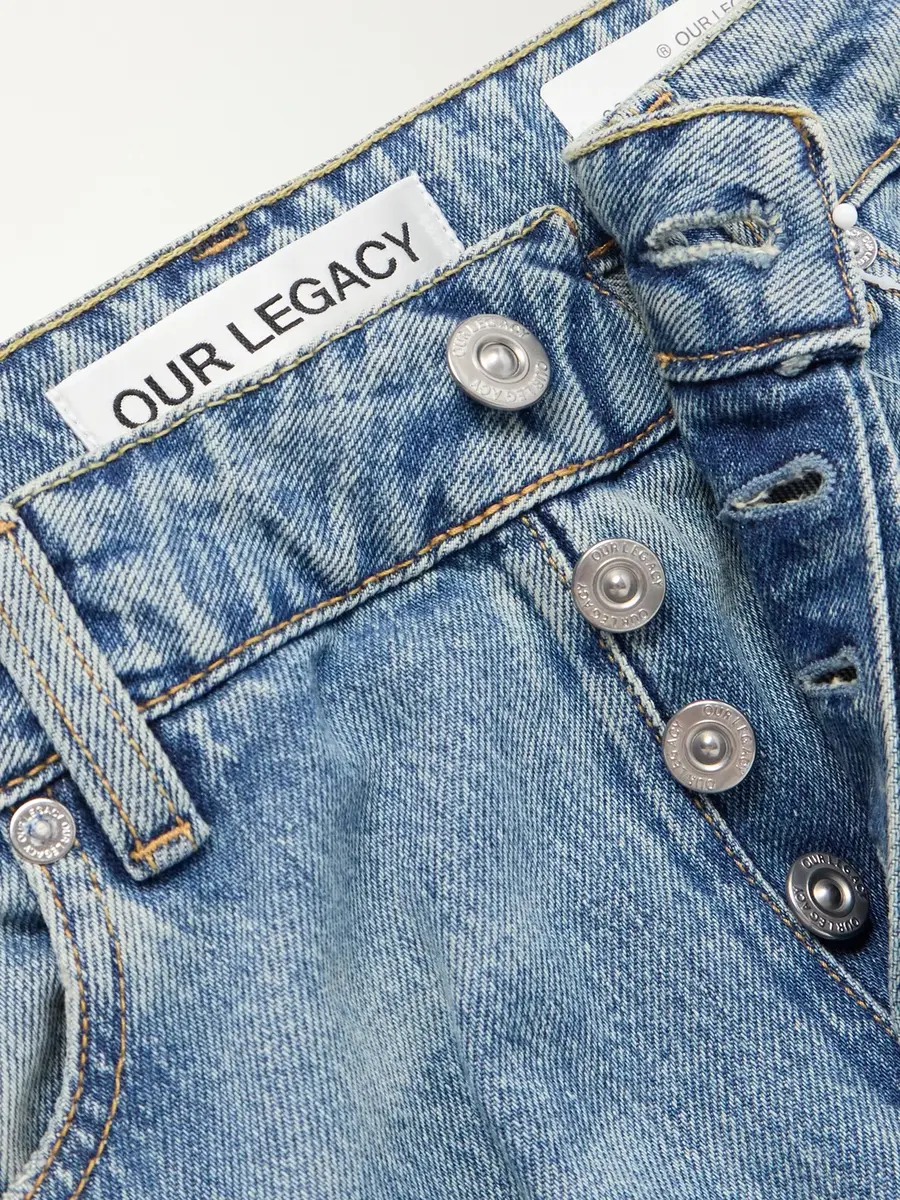 Our Legacy Slate Cut Straight-Leg Organic-Cotton Jeans - Men | Thumbnail 6 Our Legacy Slate Cut Straight-Leg Organic-Cotton Jeans - Men | Thumbnail 6