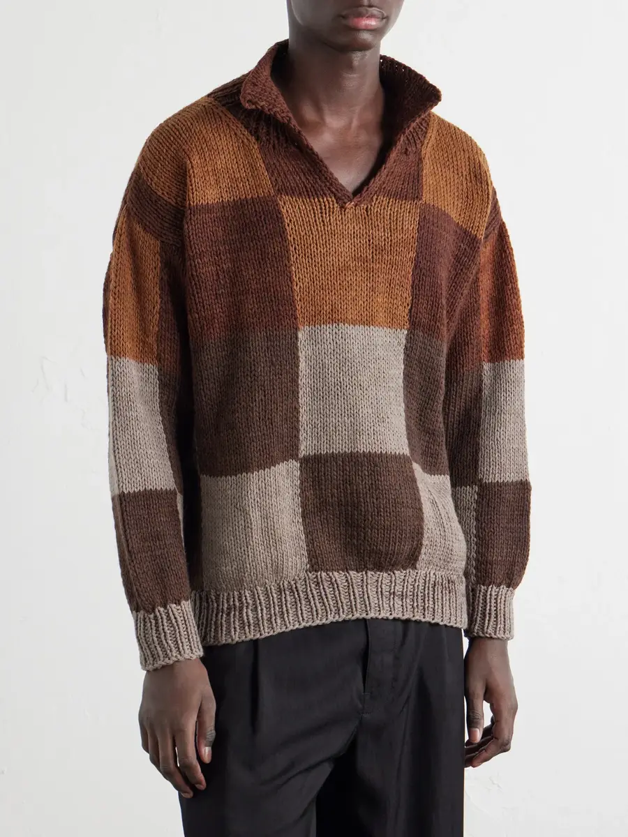 Kartik Research Wool Polo Sweater - Men | Thumbnail 3 Kartik Research Wool Polo Sweater - Men | Thumbnail 3