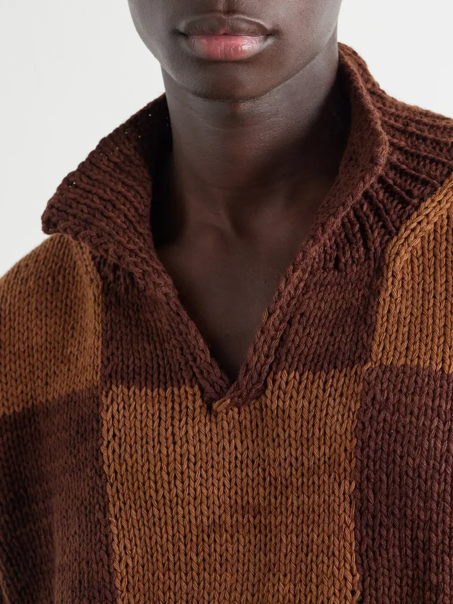 Kartik Research Wool Polo Sweater - Men | Thumbnail 5 Kartik Research Wool Polo Sweater - Men | Thumbnail 5