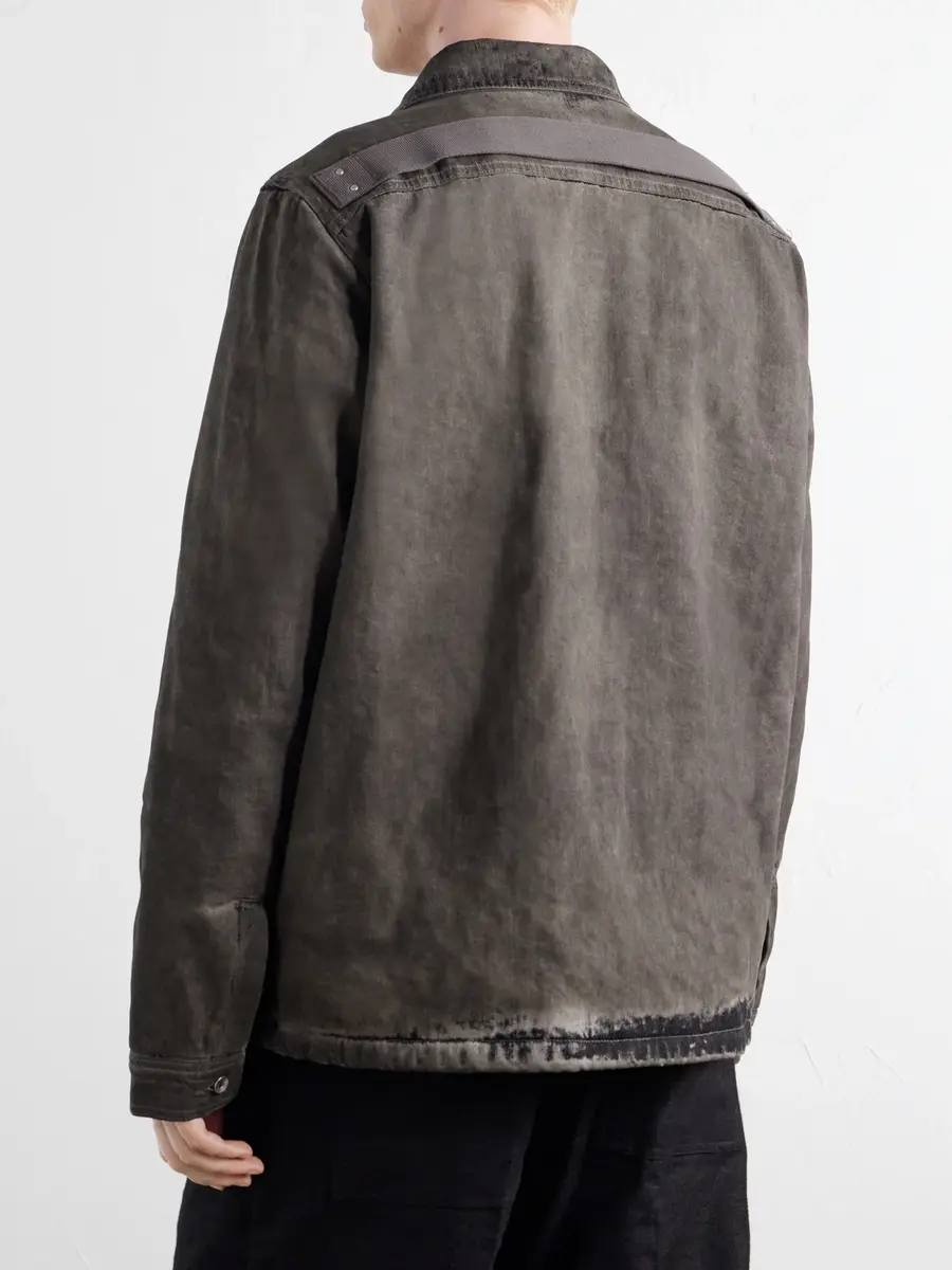 DRKSHDW by Rick Owens Brad Washed-Denim Jacket - Men | Thumbnail 4
