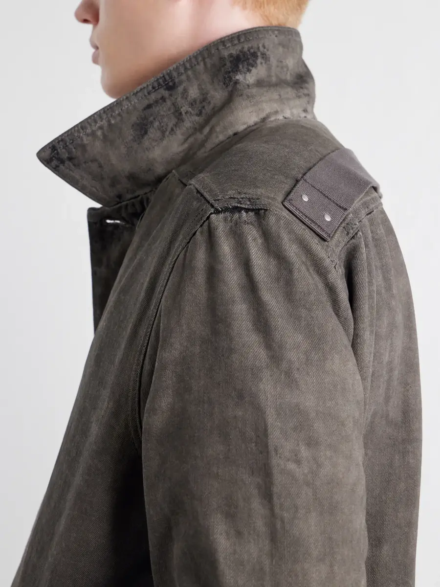 DRKSHDW by Rick Owens Brad Washed-Denim Jacket - Men | Thumbnail 5