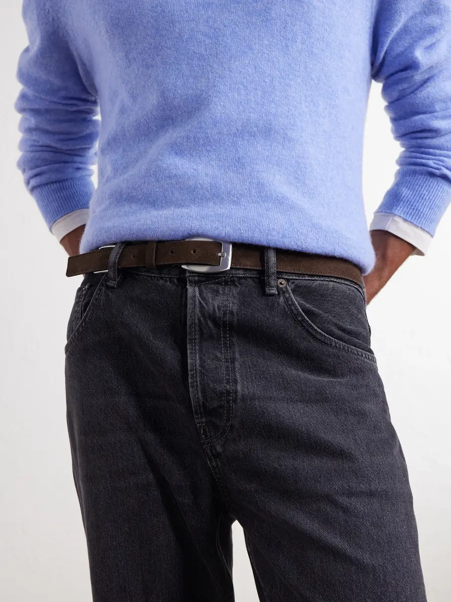 NN07 2cm Dual 90025 Suede Belt - Men | Thumbnail 2 NN07 2cm Dual 90025 Suede Belt - Men | Thumbnail 2