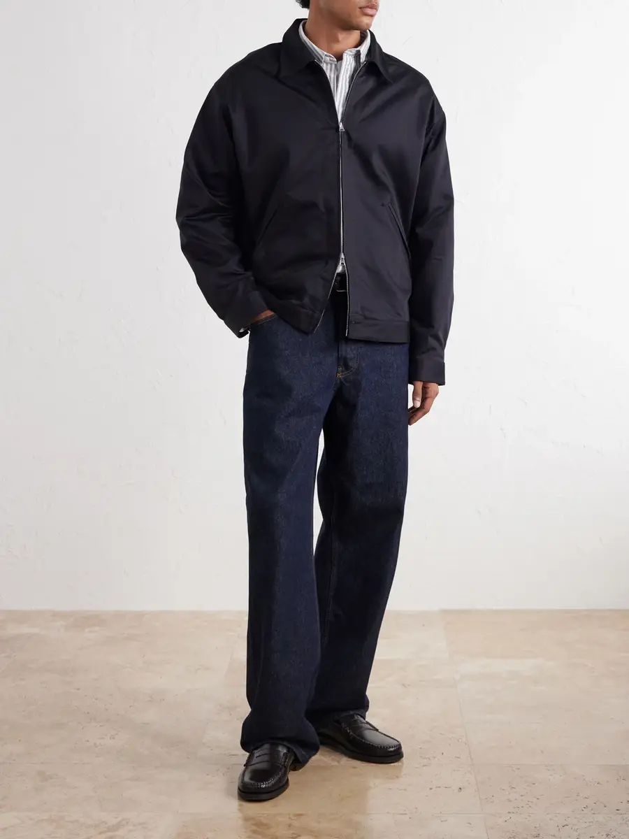 NN07 Petrus 1420 Organic Stretch-Cotton Satin Jacket - Men | Thumbnail 2 NN07 Petrus 1420 Organic Stretch-Cotton Satin Jacket - Men | Thumbnail 2