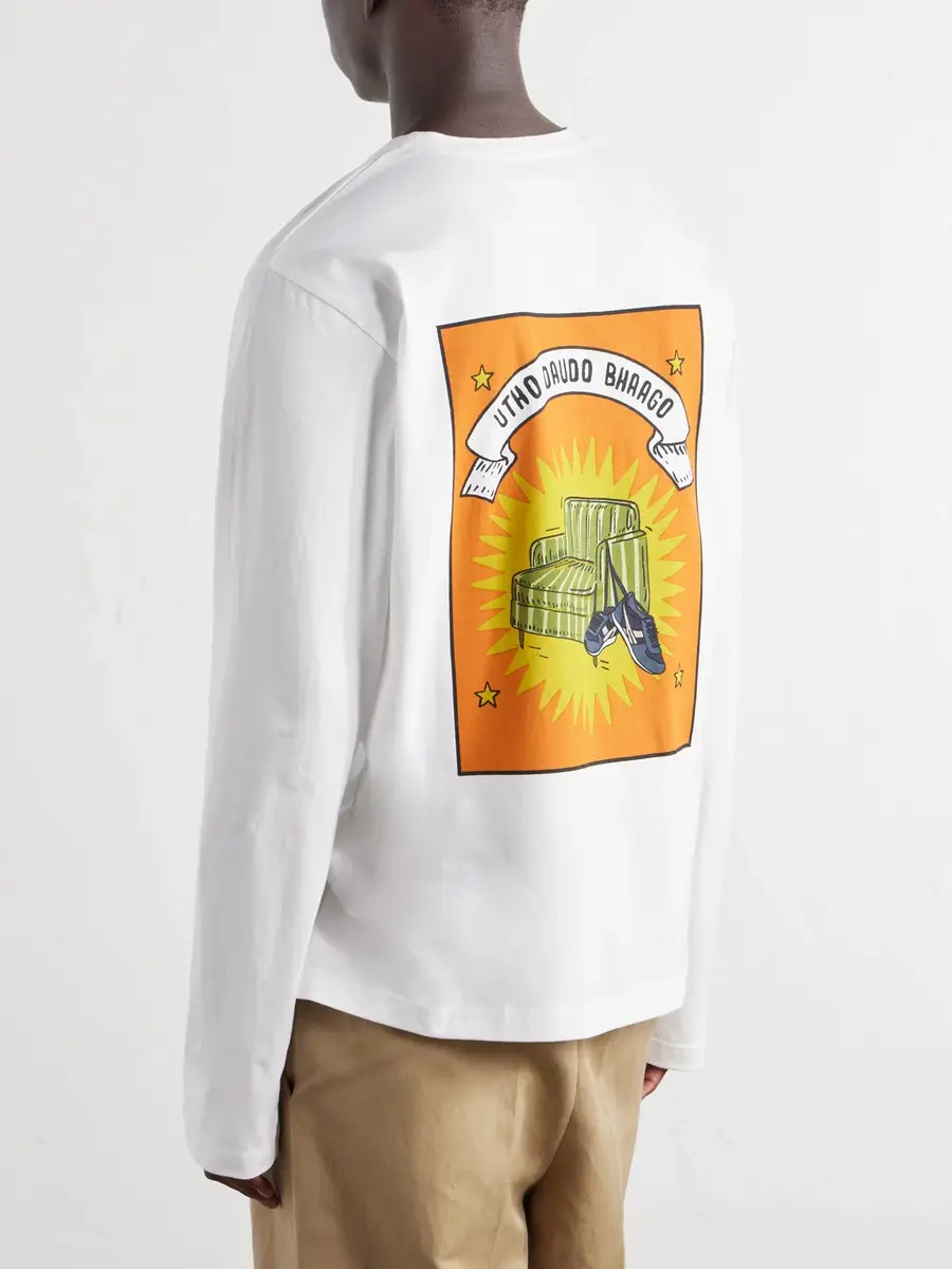 Kardo Printed Cotton-Jersey T-Shirt - Men | Thumbnail 4 Kardo Printed Cotton-Jersey T-Shirt - Men | Thumbnail 4