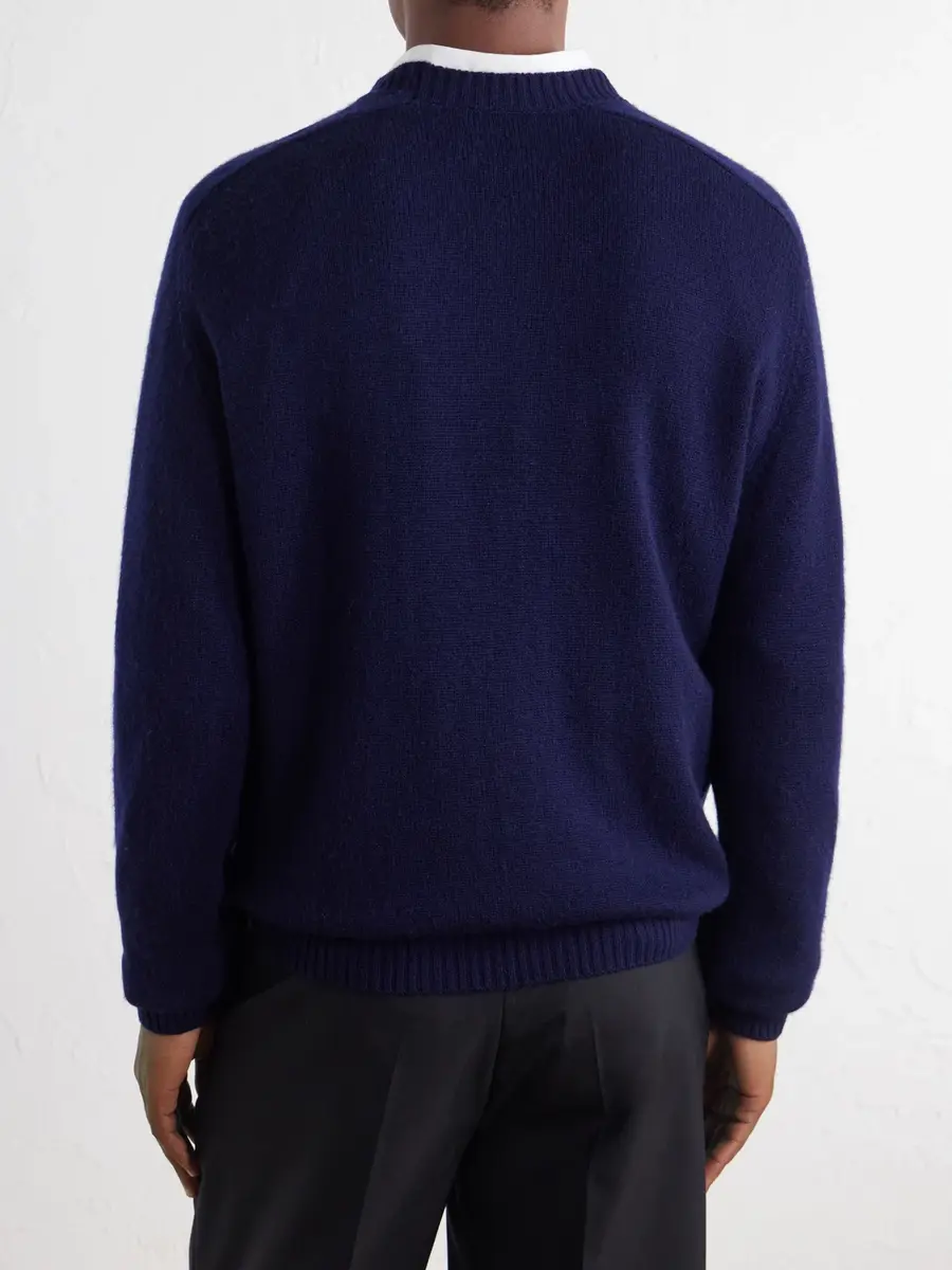 Boglioli Wool and Cashmere-Blend Sweater - Men | Thumbnail 4 Boglioli Wool and Cashmere-Blend Sweater - Men | Thumbnail 4