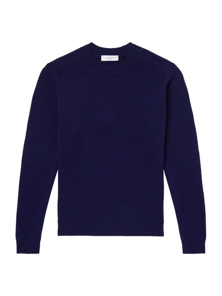 Boglioli Wool and Cashmere-Blend Sweater - Men