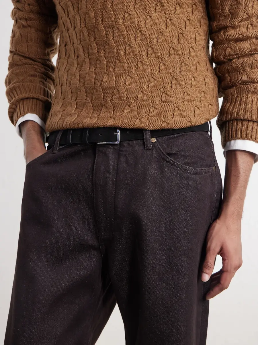 NN07 3cm Ever 90025 Suede Belt - Men | Thumbnail 2 NN07 3cm Ever 90025 Suede Belt - Men | Thumbnail 2
