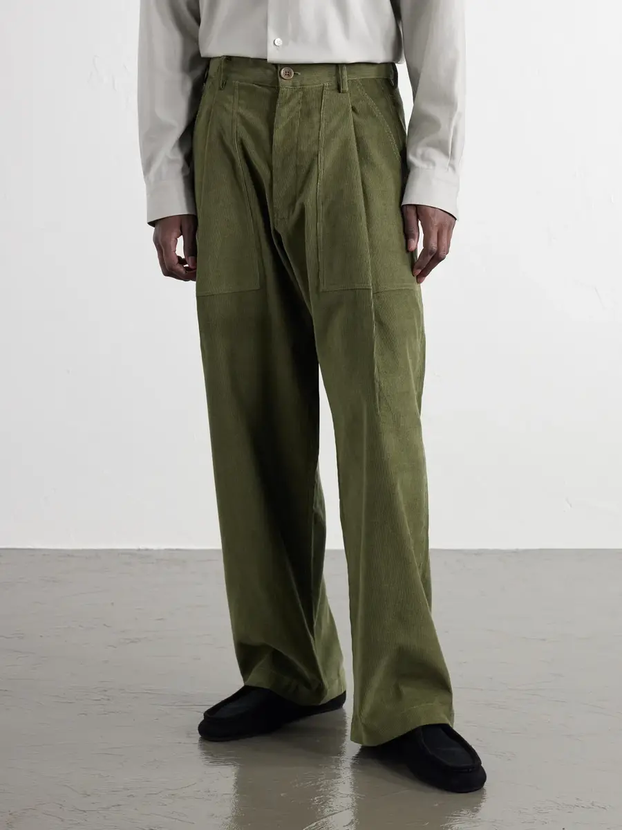 Kardo Yuki Straight-Leg Cotton-Corduroy Trousers - Men | Thumbnail 3 Kardo Yuki Straight-Leg Cotton-Corduroy Trousers - Men | Thumbnail 3