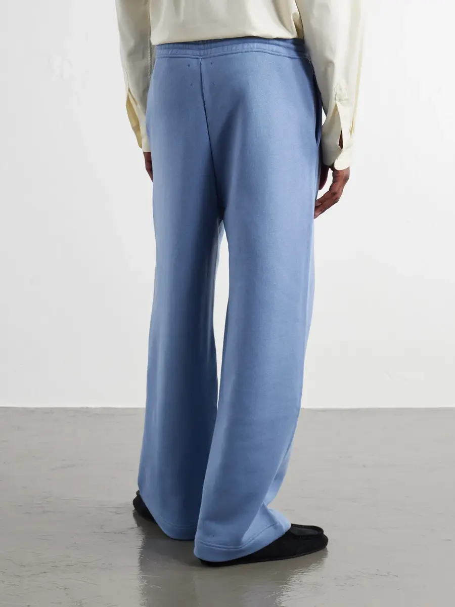 The Elder Statesman Tapered Cotton-Jersey Drawstring Sweatpants - Men | Thumbnail 4