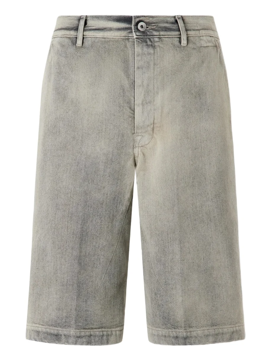 DRKSHDW by Rick Owens Work Straight-Leg Denim Shorts - Men