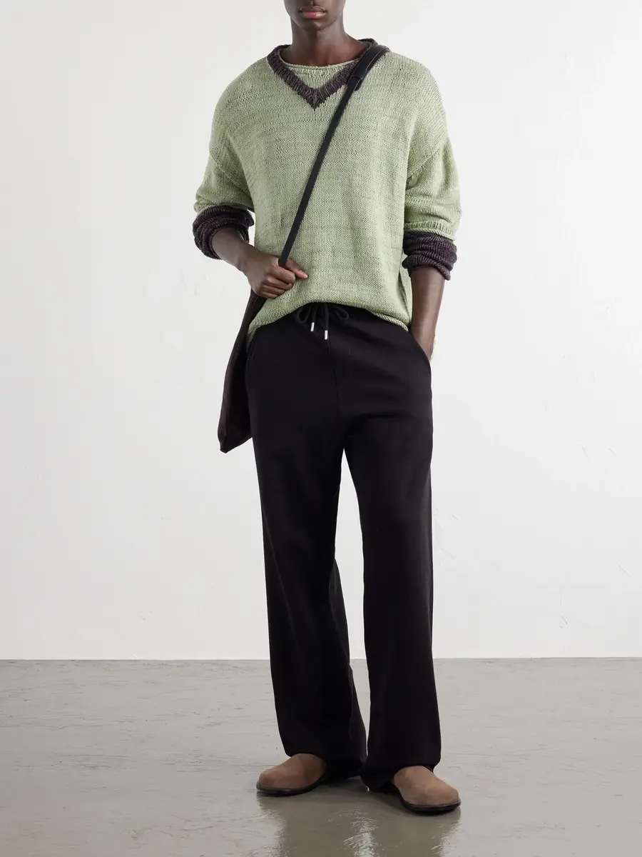 Kartik Research Silk Sweater - Men | Thumbnail 2 Kartik Research Silk Sweater - Men | Thumbnail 2