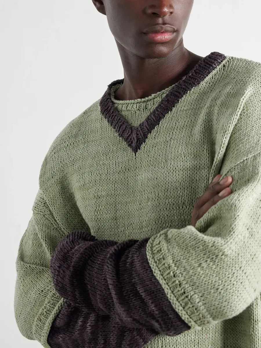 Kartik Research Silk Sweater - Men | Thumbnail 5 Kartik Research Silk Sweater - Men | Thumbnail 5