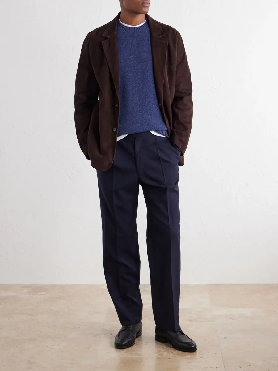 Boglioli Wool and Cashmere-Blend Sweater - Men | Thumbnail 2 Boglioli Wool and Cashmere-Blend Sweater - Men | Thumbnail 2