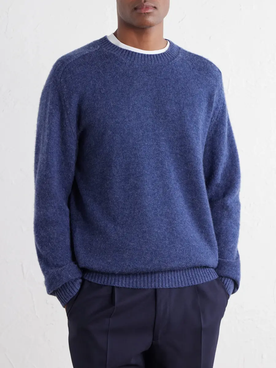 Boglioli Wool and Cashmere-Blend Sweater - Men | Thumbnail 3 Boglioli Wool and Cashmere-Blend Sweater - Men | Thumbnail 3