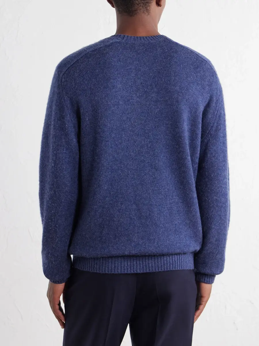 Boglioli Wool and Cashmere-Blend Sweater - Men | Thumbnail 4 Boglioli Wool and Cashmere-Blend Sweater - Men | Thumbnail 4