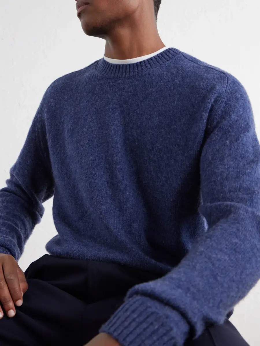Boglioli Wool and Cashmere-Blend Sweater - Men | Thumbnail 5 Boglioli Wool and Cashmere-Blend Sweater - Men | Thumbnail 5