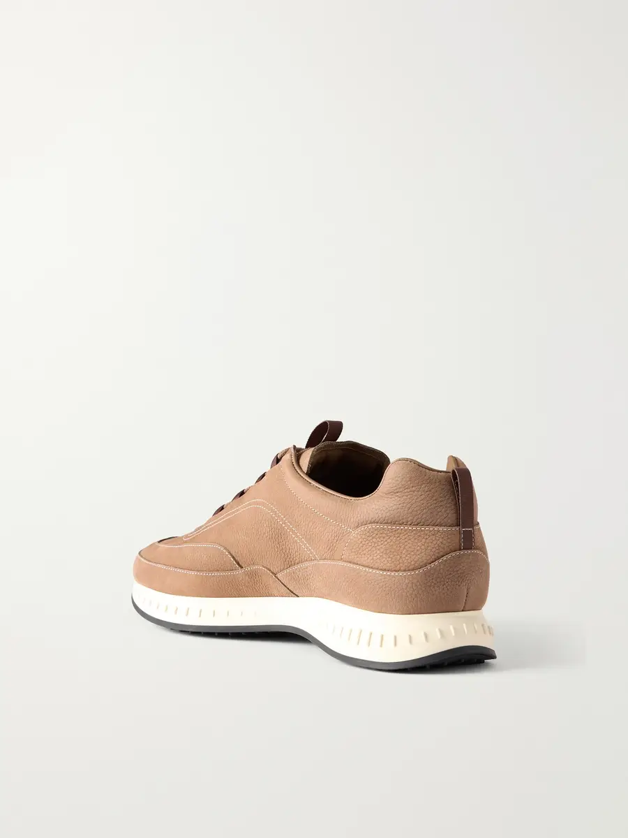 John Lobb Laced Stream Nubuck Sneakers - Men | Thumbnail 4