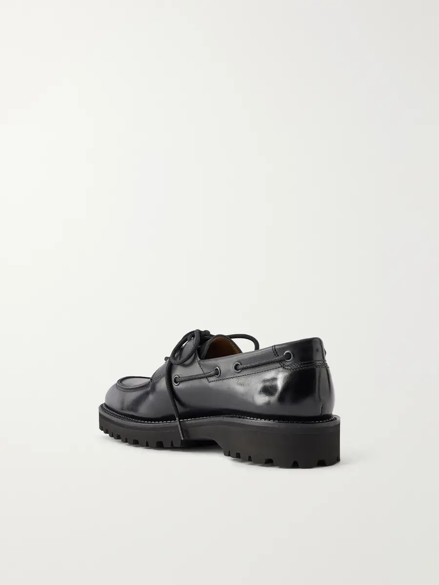 John Lobb Tide Leather Boat Shoes - Men | Thumbnail 4 John Lobb Tide Leather Boat Shoes - Men | Thumbnail 4