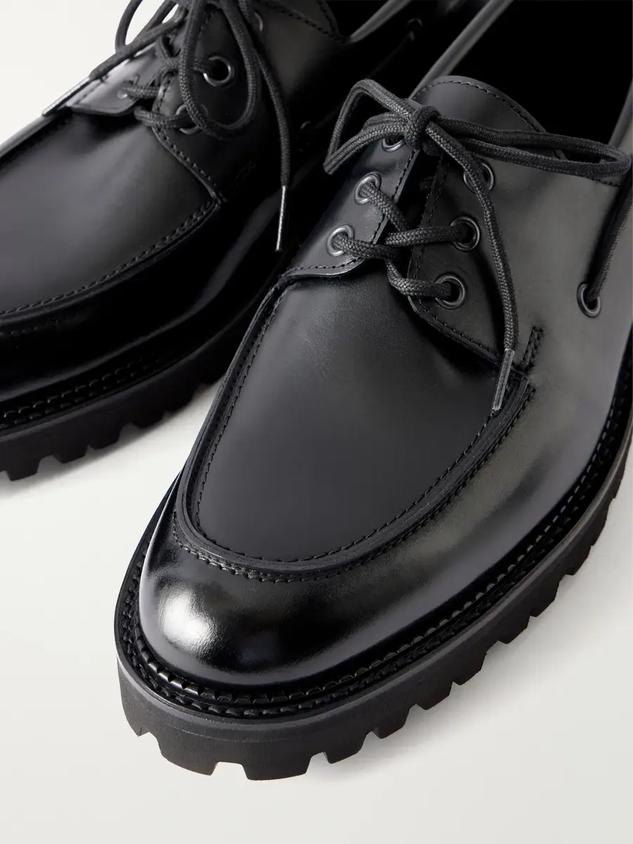 John Lobb Tide Leather Boat Shoes - Men | Thumbnail 5 John Lobb Tide Leather Boat Shoes - Men | Thumbnail 5