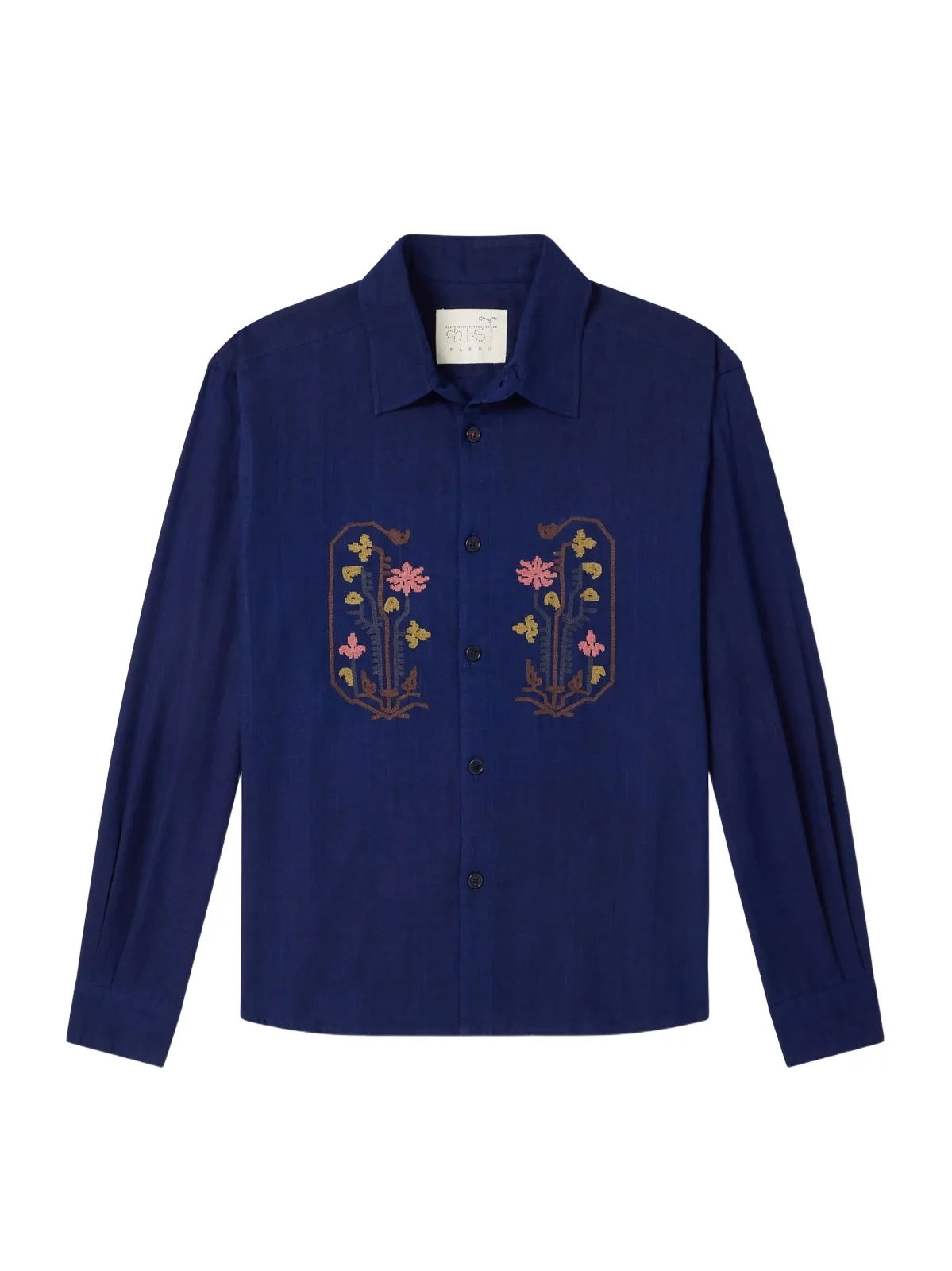 Luis Embroidered Cotton Shirt - Men Luis Embroidered Cotton Shirt - Men