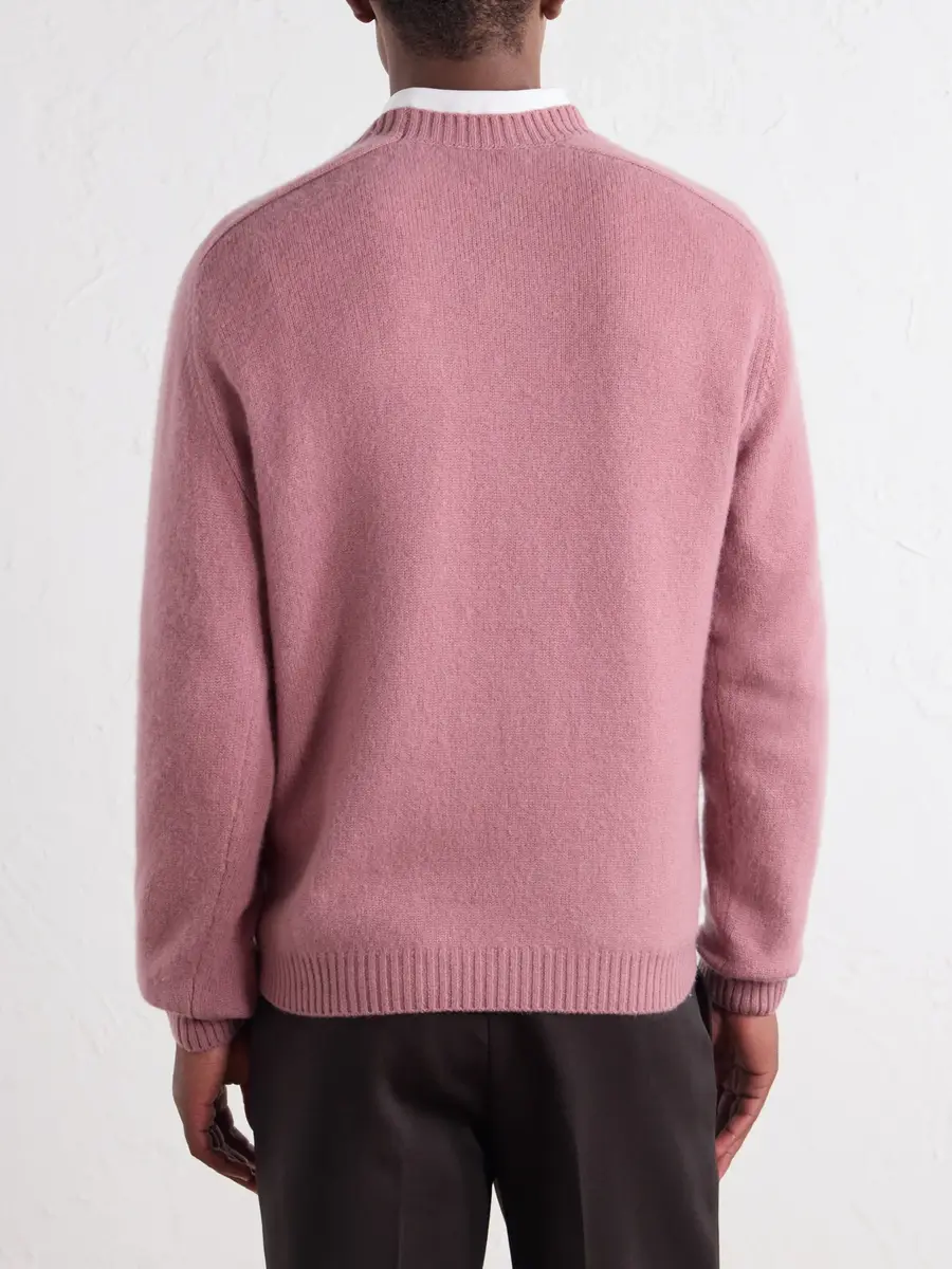 Boglioli Wool and Cashmere-Blend Sweater - Men | Thumbnail 4 Boglioli Wool and Cashmere-Blend Sweater - Men | Thumbnail 4