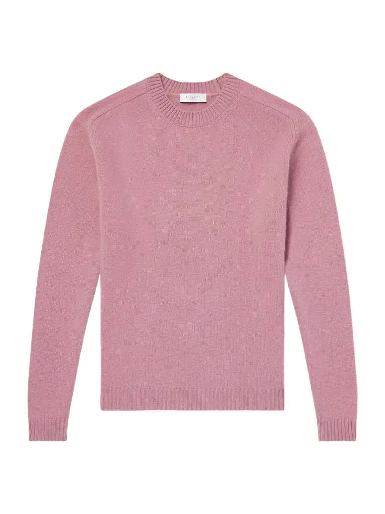 Boglioli Wool and Cashmere-Blend Sweater - Men