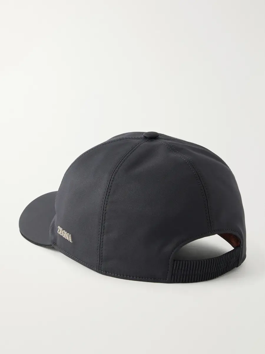 Zegna Motorin Logo-Embellished Shell Cap - Men | Thumbnail 4 Zegna Motorin Logo-Embellished Shell Cap - Men | Thumbnail 4