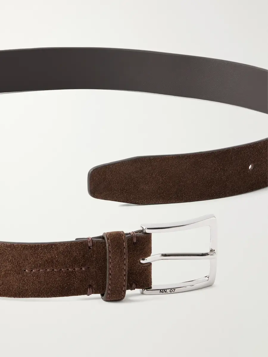 NN07 3cm Ever 90025 Suede Belt - Men | Thumbnail 3 NN07 3cm Ever 90025 Suede Belt - Men | Thumbnail 3