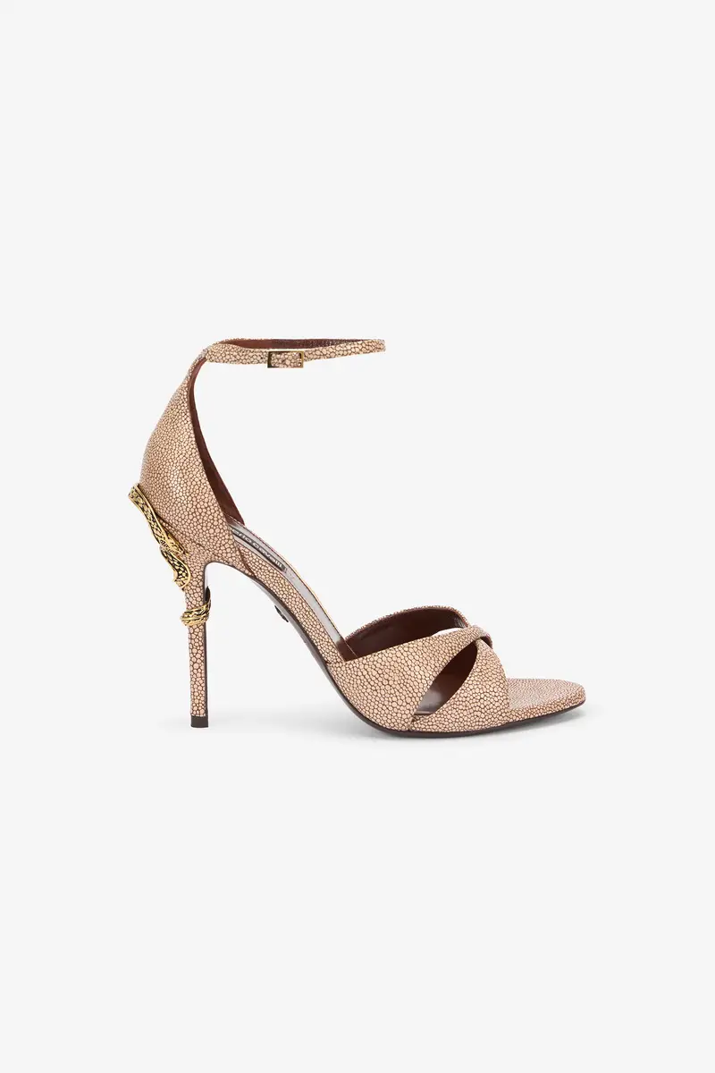 Roberto Cavalli Serpentine Sandal | Thumbnail 2 Roberto Cavalli Serpentine Sandal | Thumbnail 2