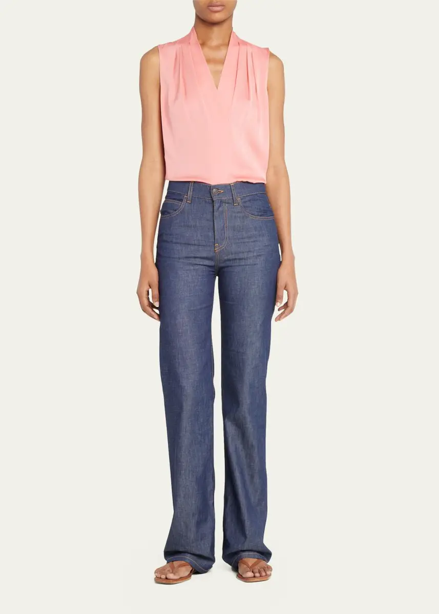 Kobi Halperin Mila Silk-Stretch Sleeveless Top | Thumbnail 50 Kobi Halperin Mila Silk-Stretch Sleeveless Top | Thumbnail 50
