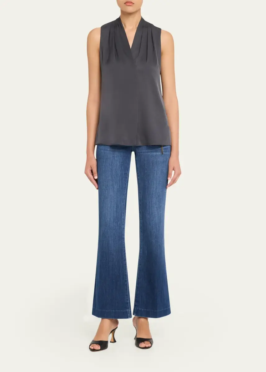 Kobi Halperin Mila Silk-Stretch Sleeveless Top | Thumbnail 6 Kobi Halperin Mila Silk-Stretch Sleeveless Top | Thumbnail 6
