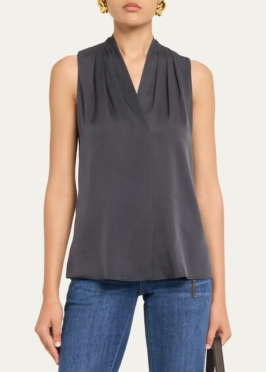 Kobi Halperin Mila Silk-Stretch Sleeveless Top | Thumbnail 8 Kobi Halperin Mila Silk-Stretch Sleeveless Top | Thumbnail 8