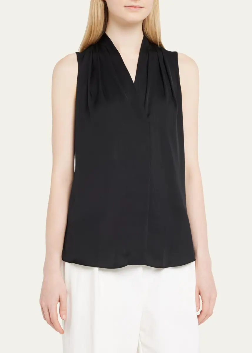 Kobi Halperin Mila Silk-Stretch Sleeveless Top | Thumbnail 4 Kobi Halperin Mila Silk-Stretch Sleeveless Top | Thumbnail 4