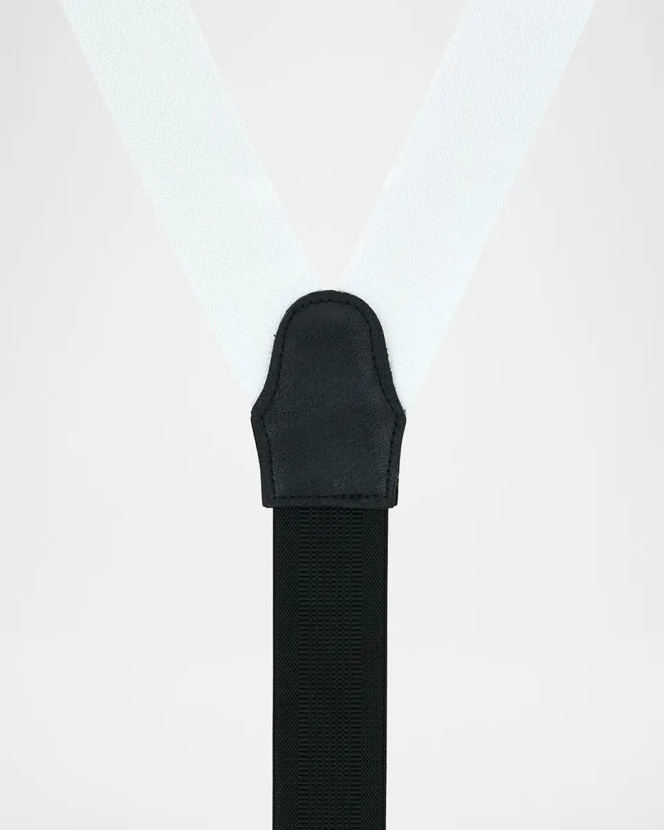 Trafalgar Men's Monte Bello Interlocked Silk Formal Brace Suspenders | Thumbnail 2 Trafalgar Men's Monte Bello Interlocked Silk Formal Brace Suspenders | Thumbnail 2