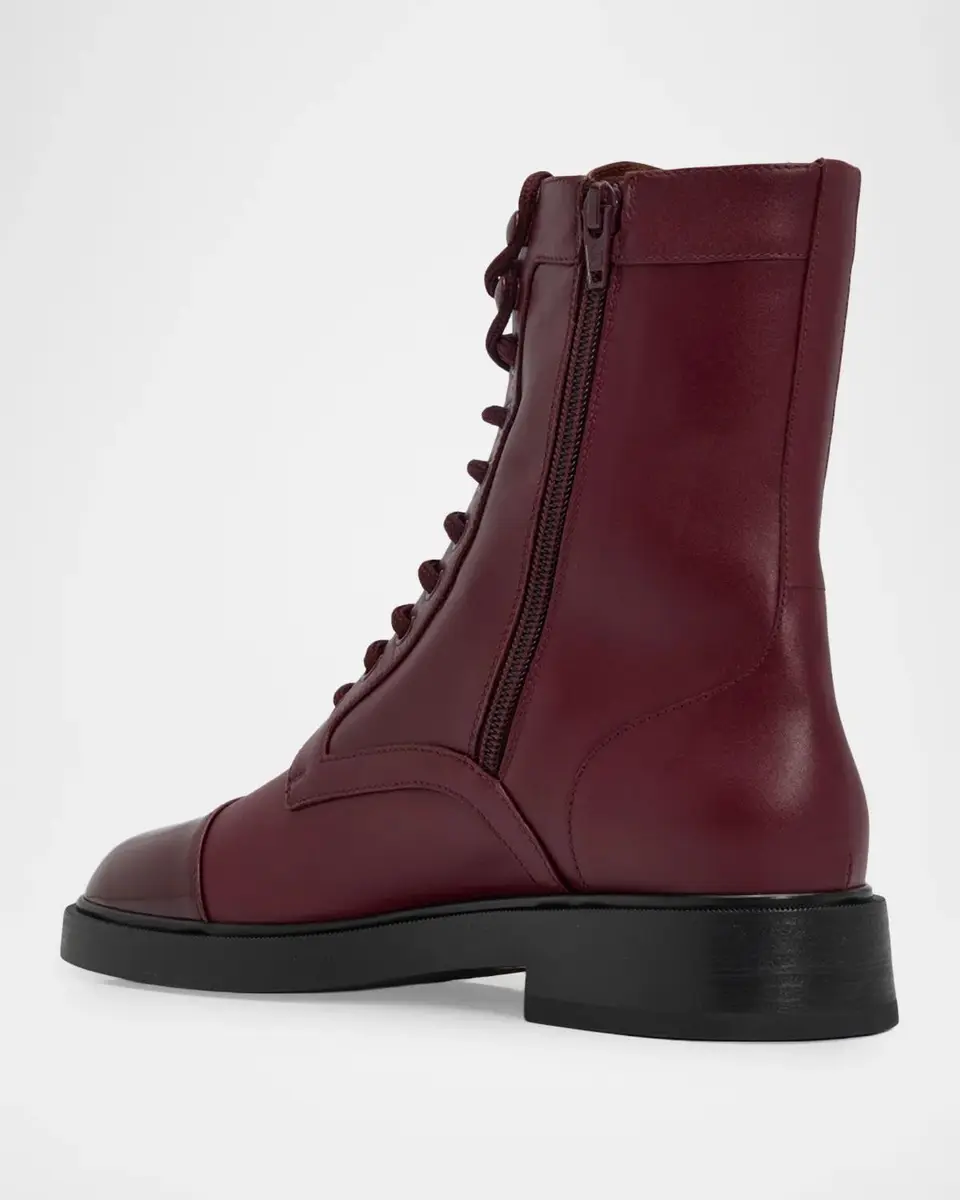 Valentino Garavani 20mm Zimmy Leather Combat Boots | Thumbnail 2 Valentino Garavani 20mm Zimmy Leather Combat Boots | Thumbnail 2