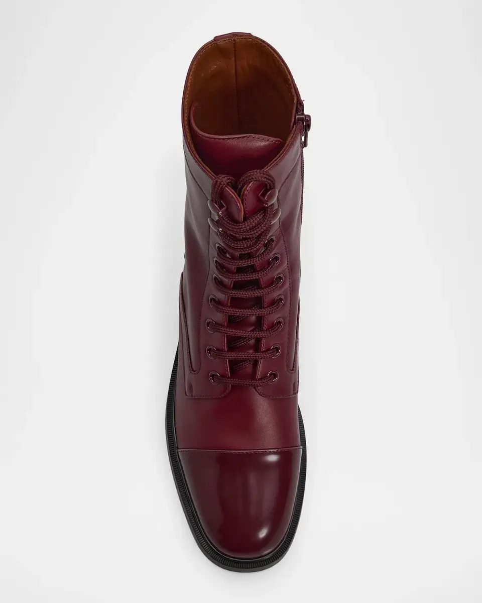 Valentino Garavani 20mm Zimmy Leather Combat Boots | Thumbnail 4 Valentino Garavani 20mm Zimmy Leather Combat Boots | Thumbnail 4