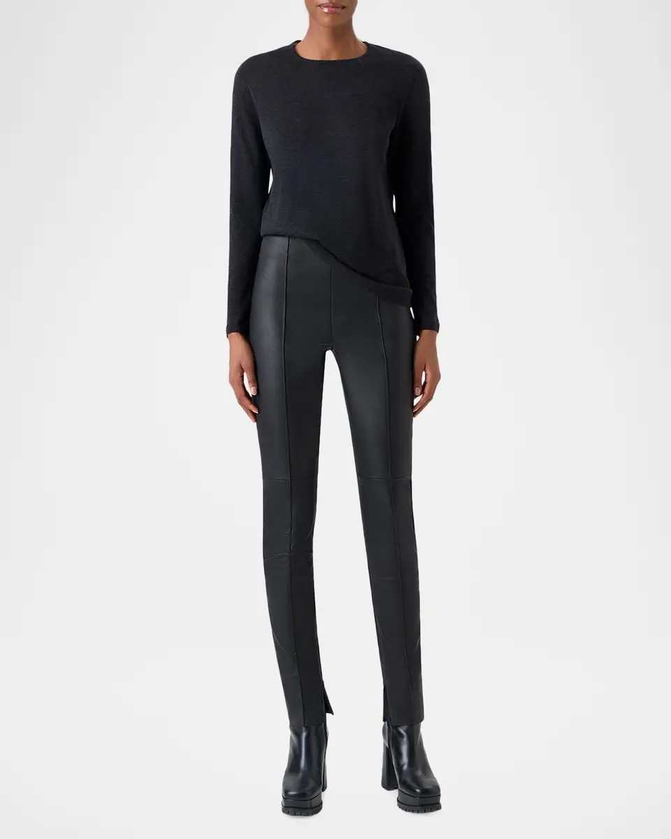 Akris Cashmere-Silk Fine Gauge Knit Sweater | Thumbnail 2 Akris Cashmere-Silk Fine Gauge Knit Sweater | Thumbnail 2
