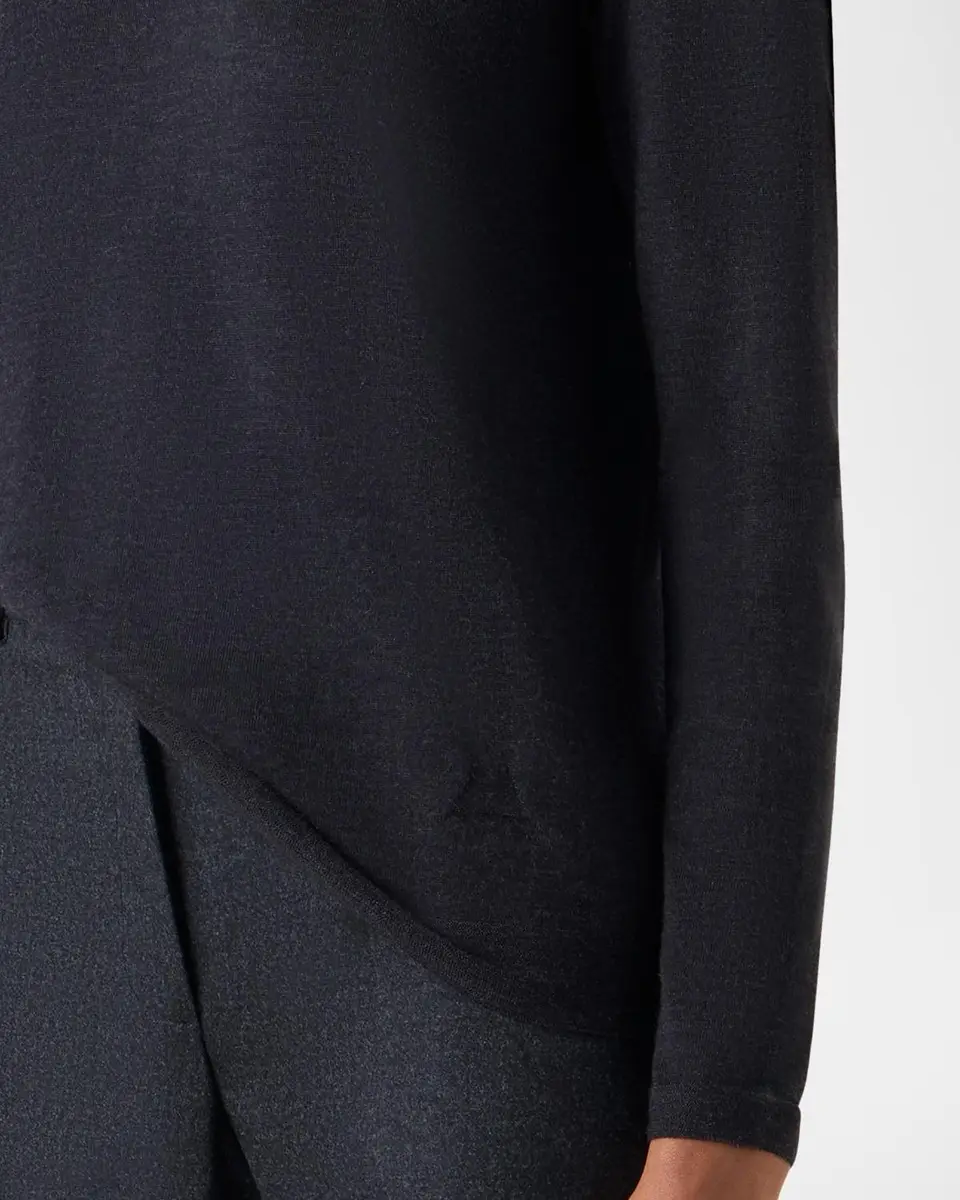 Akris Cashmere-Silk Fine Gauge Knit Sweater | Thumbnail 5 Akris Cashmere-Silk Fine Gauge Knit Sweater | Thumbnail 5