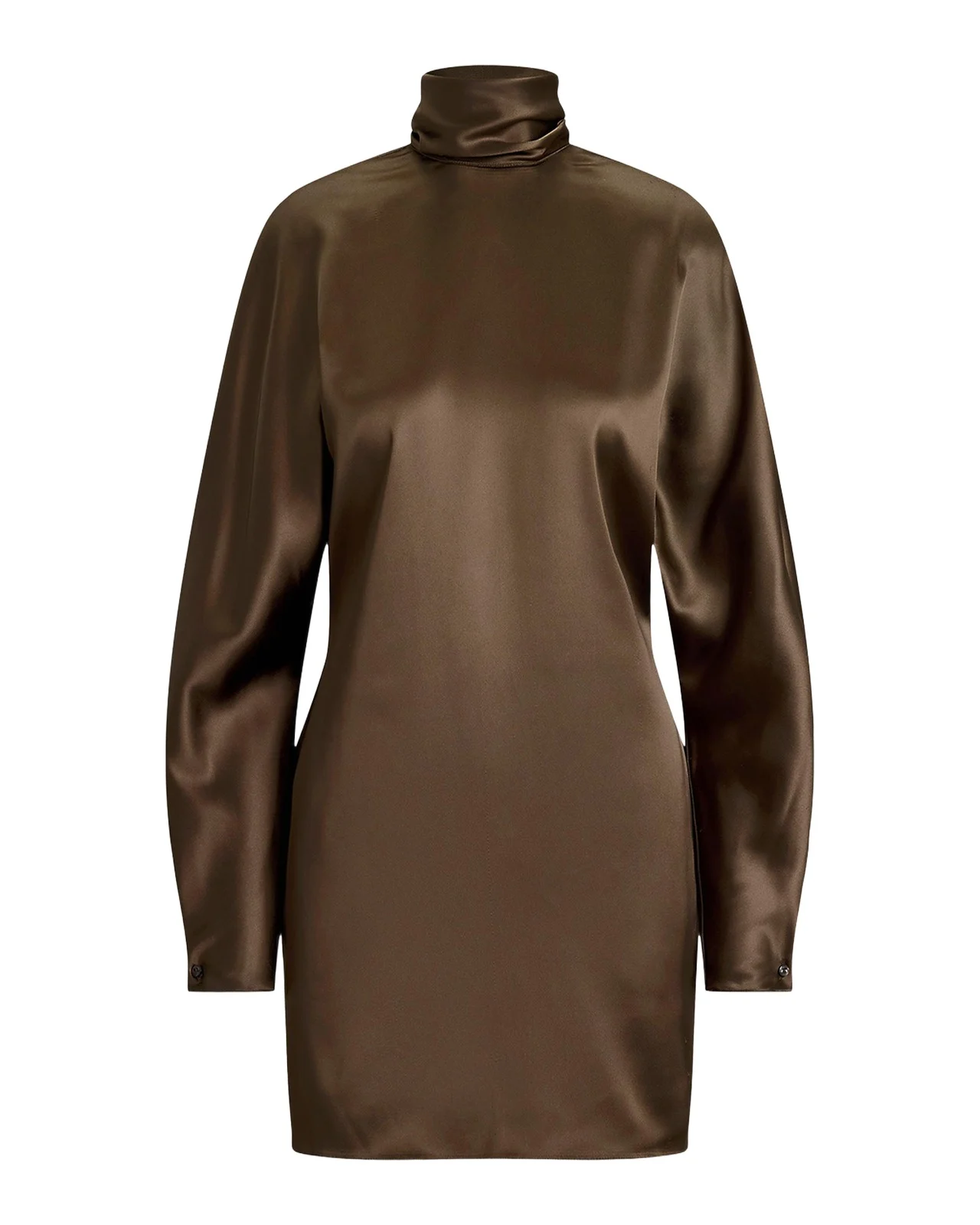 Ralph Lauren Collection Candi Satin Cocktail Dress