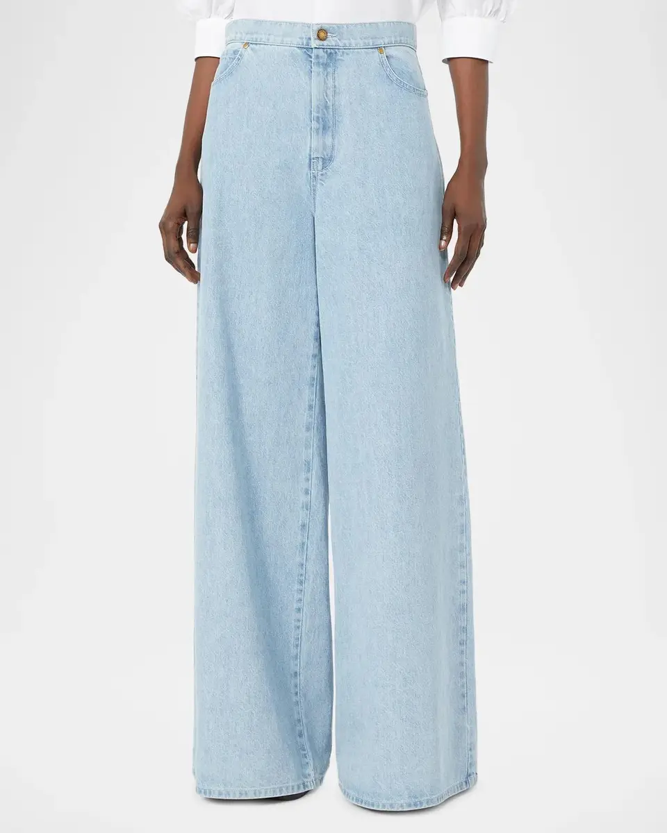 Max Mara Mid-Rise Wide-Leg Jeans | Thumbnail 4 Max Mara Mid-Rise Wide-Leg Jeans | Thumbnail 4
