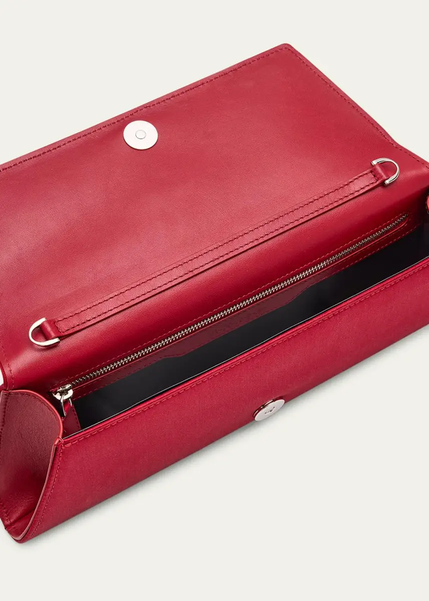 Akris Anouk Small Satin Clutch Bag | Thumbnail 9 Akris Anouk Small Satin Clutch Bag | Thumbnail 9