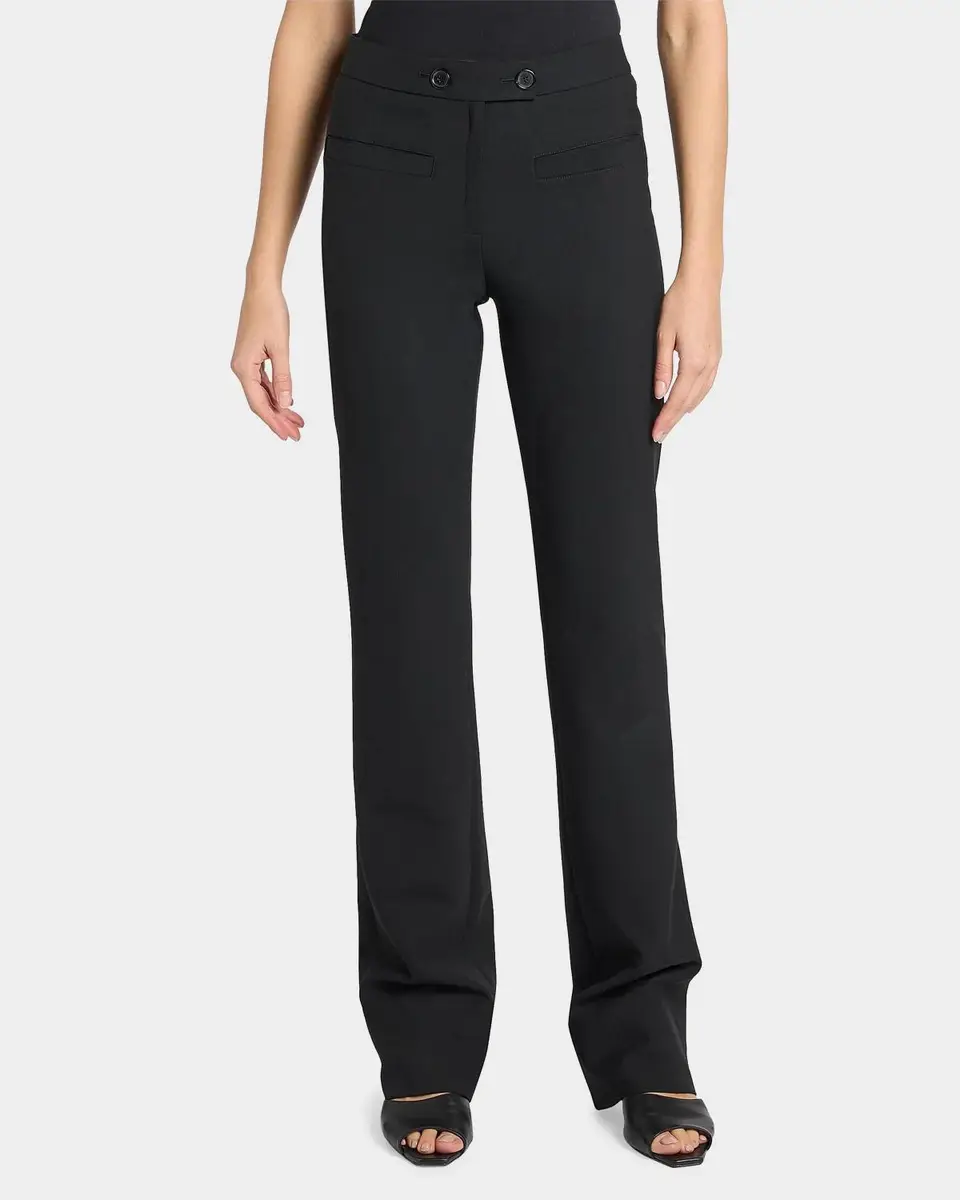 Courrèges Two-Button Bootcut Pants | Thumbnail 4 Courrèges Two-Button Bootcut Pants | Thumbnail 4