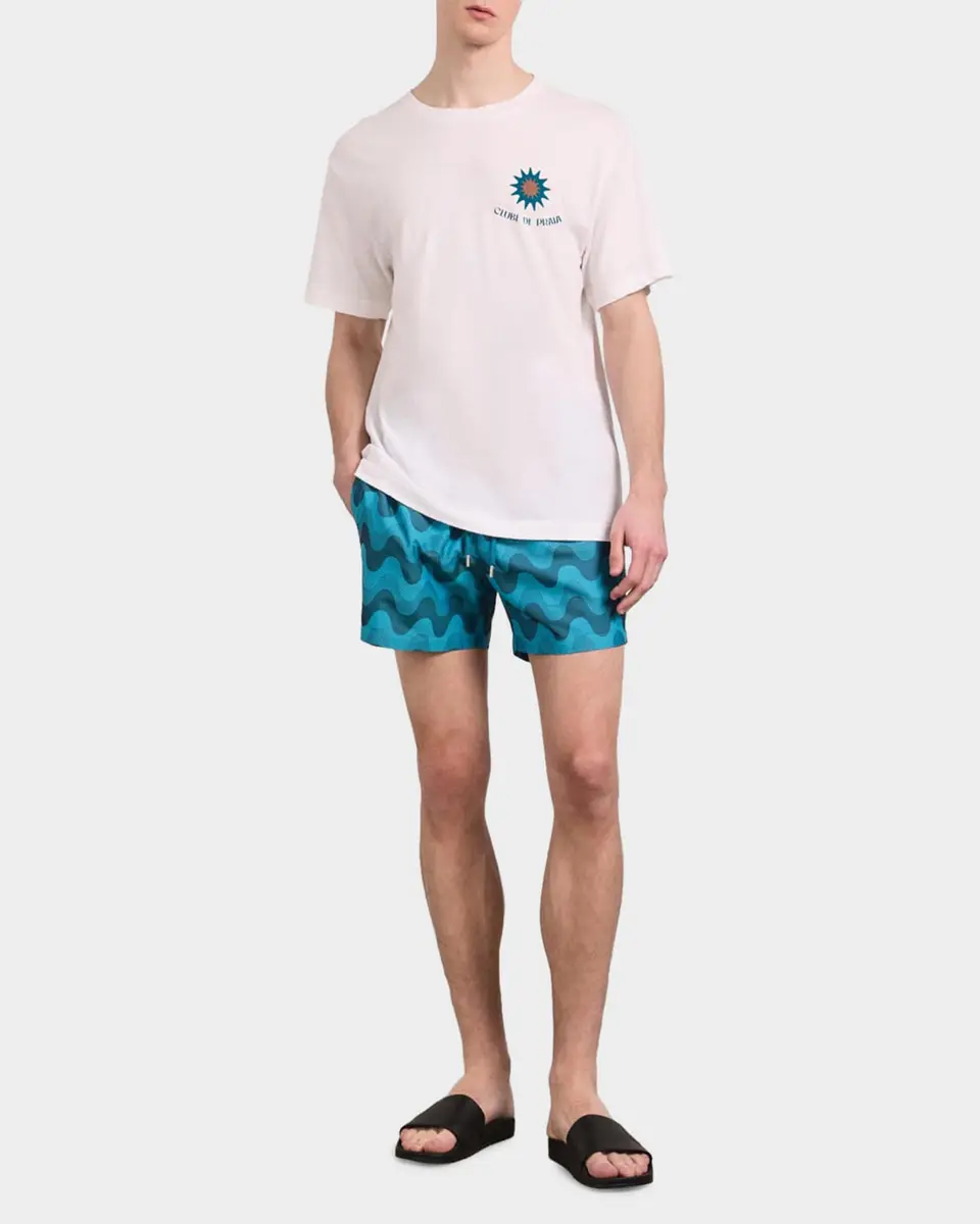 Frescobol Carioca Men's Nylon Copacabana Swim Trunks | Thumbnail 2