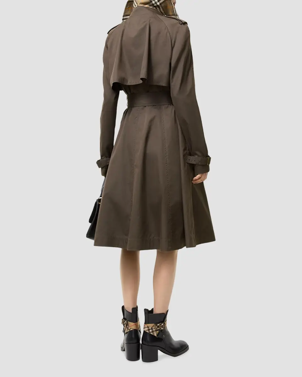 Burberry Pembury Belted A-Line Trench Coat | Thumbnail 3
