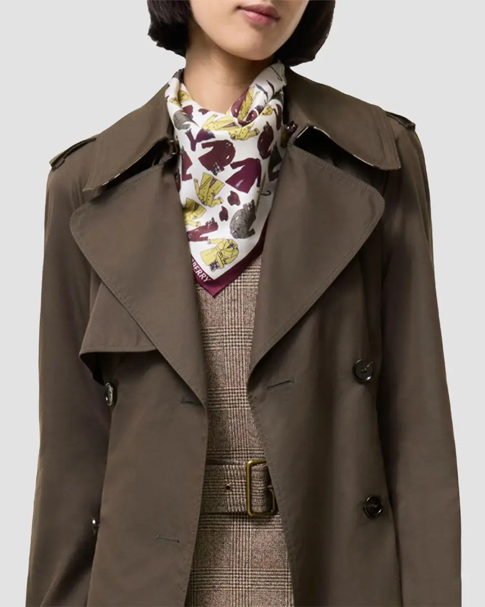 Burberry Pembury Belted A-Line Trench Coat | Thumbnail 5